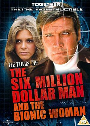 The Return of the Six-Million-Dollar Man and the Bionic Woman (1987) starring Lindsay Wagner on DVD on DVD